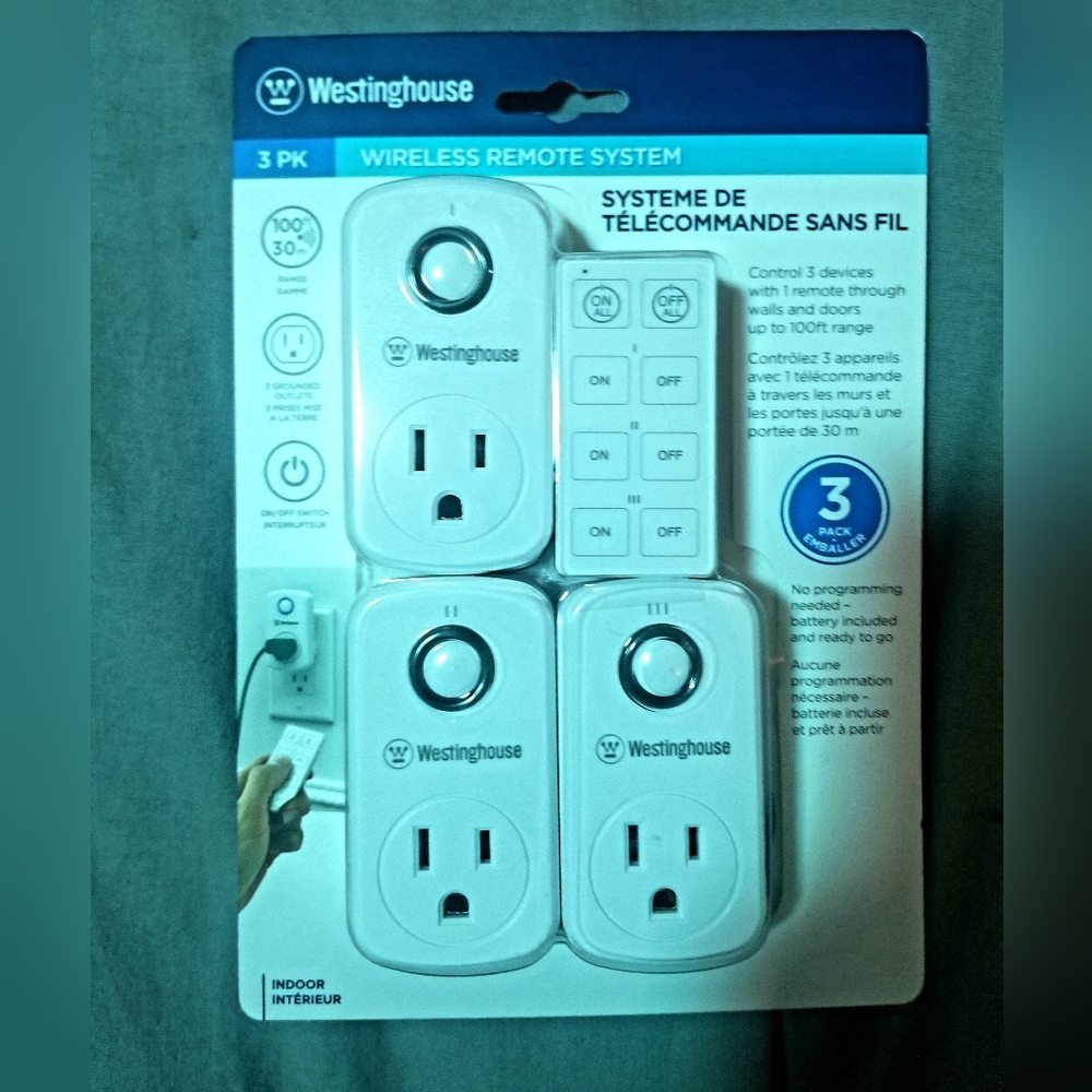 3pk wireless remote system